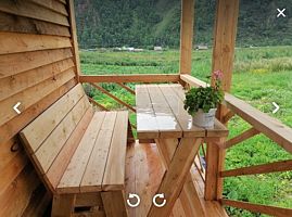 Четырёхместный коттедж Comfort с видом на горы, База отдыха Магия Алтая тур, Шебалинский район