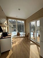 Двухместный номер Comfort с видом на парк двуспальная кровать, База Отдыха Ski&Spa House Коробицыно, Светлое