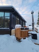 Пятиместный коттедж с 2 комнатами с красивым видом из окна, База Отдыха Ski&Spa House Коробицыно, Светлое