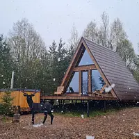 Коттедж, Глэмпинг Ёлкино За Палкино (домик 2 -  Хатка Бобра), Палкинский район