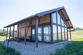 Коттедж 10-местный коттедж на горе №11,12.13, Горнолыжная база Уязы-Тау, Октябрьский 