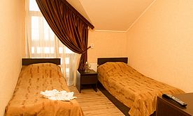 Стандарт 2-местный TWIN, в гостинице у подножия горы, Горнолыжная база Уязы-Тау, Октябрьский 
