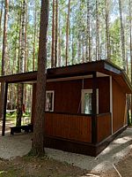 Домик с верандой 4-х местный, База отдыха Весёлая Деревня, Заречный