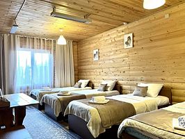 Четырёхместный номер Economy с красивым видом из окна, Гостевой дом Сова, Каменномостский