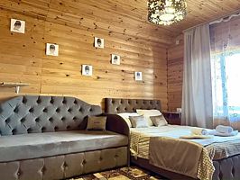 Трёхместный номер Standard с балконом и с красивым видом из окна, Гостевой дом Сова, Каменномостский