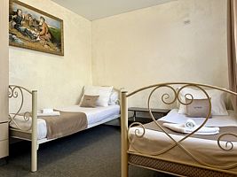 Двухместный номер Standard 2 отдельные кровати, Гостевые домики у Термальных источников, поселок Тульский