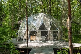 Геокупол mini, Загородный Клуб Утрау, Васильево