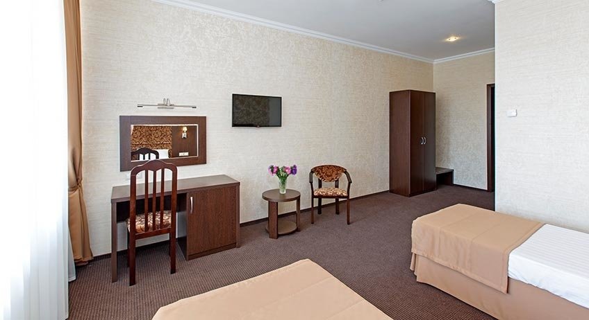 Комфорт 2-местный 1-комнатный (с видом на море, корпус № 2)