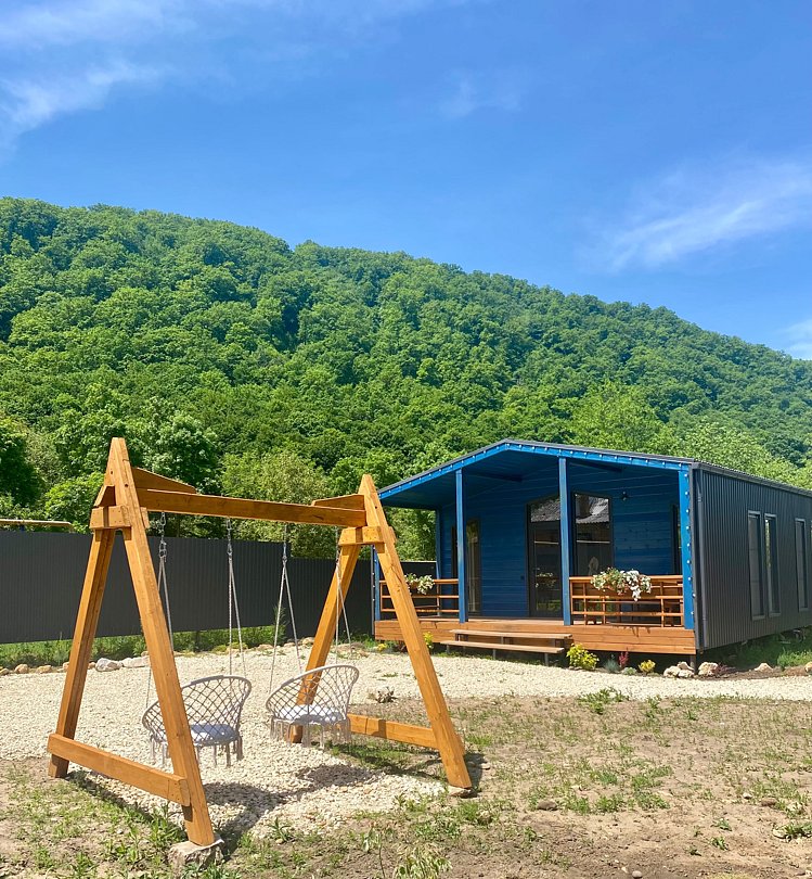 Коттедж Eco House в горах Адыгеи, Республика Адыгея, Каменномостский станица Даховская