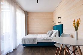 Коттедж c 1 комнатой с красивым видом из окна, Глэмпинг Балтийские Холмы, Балтийск