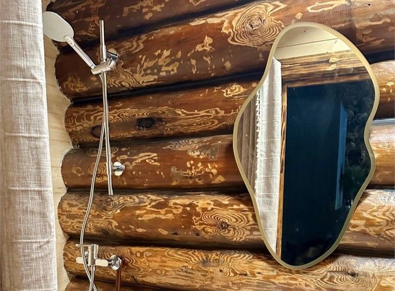 Дом 6-местный 3-комнатный (с камином)