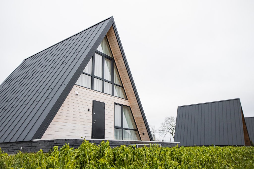 Частный дом Aframe holyday (Афрэйм Холидэй), Калининградская область, Зеленоградский район поселок Старорусское Калининград Светлогорск Зеленоградский район Пионерский поселок Орловка