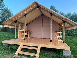 Глэмпинг-палатки, Глэмпинг Просто COSMOS, деревня Самсыкино