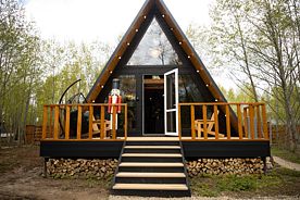 River-5 BLACK | Банный чан, База отдыха Барские поля, деревня Степаньково