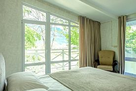 Фитнес Лагерь: Место в двухместном домике с 2 комнатами, Оздоровительный комплекс Драйв Парк, Алушта