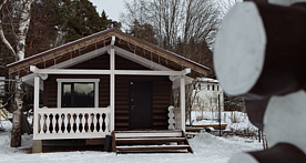 Коттедж "Сто глаз", База отдыха Утиный рай, Выборгский район