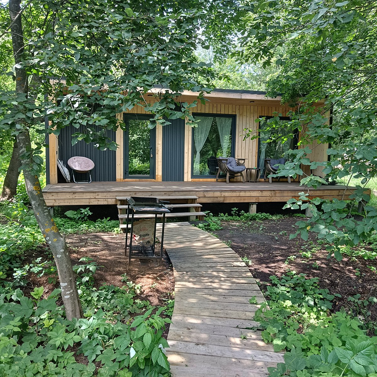 Фото 6 из отзыва о глэмпинге Глэмпинг-парк Лох-бро