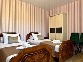 Двухместная комната с раздельными кроватями, Гостевой дом Korniloff от Травел Хотелс Антураж, станица Даховская