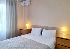 Стандарт с видом на море и балконом, Гостевой дом Марион, Адлер