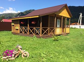 1-этажный дом с террасой, Гостевой дом Берингия, Чепош