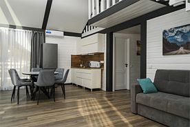 Коттедж 6-местный №44, 12 соток, Коттеджный комплекс Альпинс residence, село Чепош