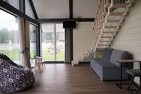 Коттедж 6-местный №6, 12 соток, Коттеджный комплекс Альпинс residence, село Чепош