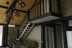 Коттедж 6-местный №8, 12 соток, Коттеджный комплекс Альпинс residence, село Чепош