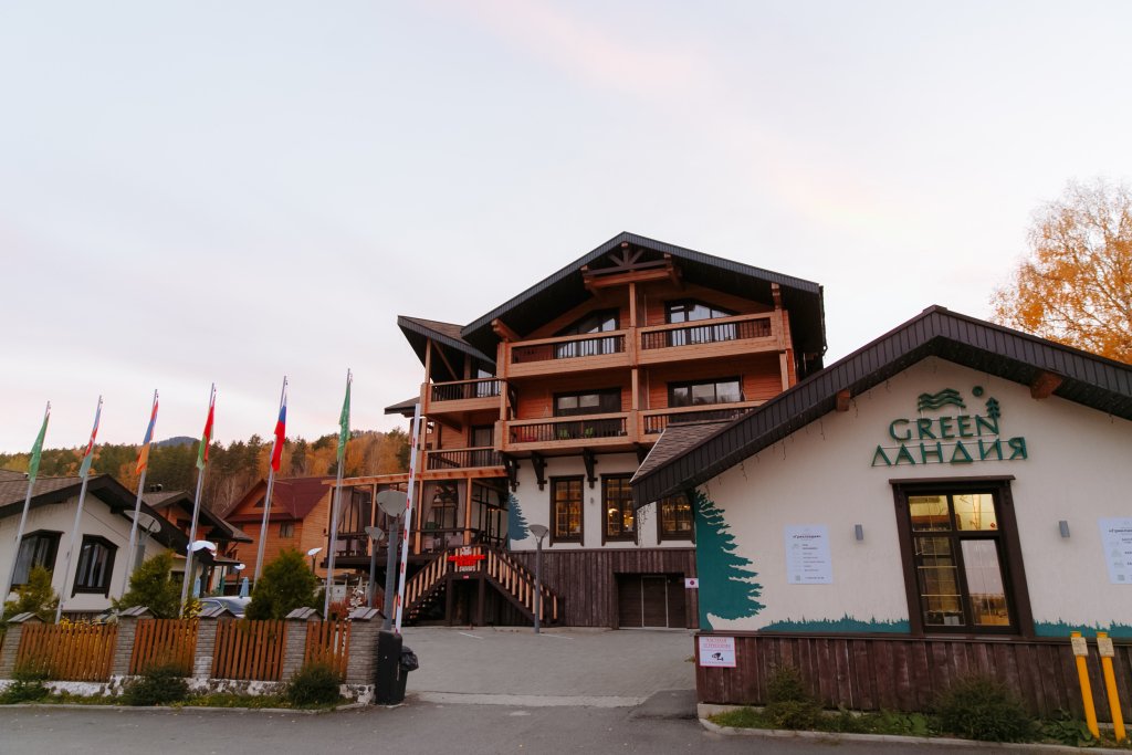 Отель Green Landiya Hotel, Алтайский край, Бирюзовая Катунь село Ая Бирюзовая Катунь село Нижнекаянча