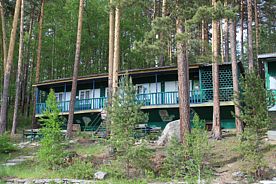 Дача «Эконом» №2 комната 1 (без холодильника), База отдыха Золотые пески, Тургояк