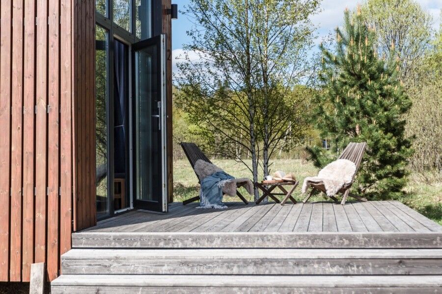 Шелуха Хаус Уютный Tiny House с мансардным окном, Московская область: фото 5