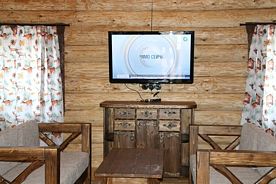 Дом № 3 «Пристанище охотника», База отдыха Лесная Слобода, Саранск