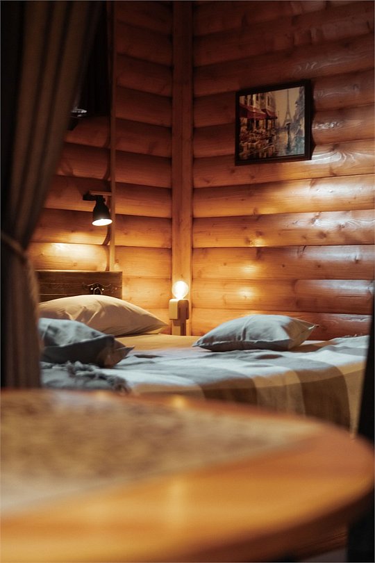 Дом 2-местный 1-комнатный (с ванной и террасой)