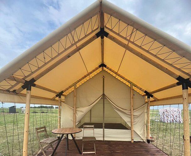 Глэмпинг Соленый берег, село Новоключи, Новосибирская область