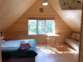 Двухместный номер Standard с балконом и с красивым видом из окна двуспальная кровать, Гостевой дом Белый Камень, село Красноусольский