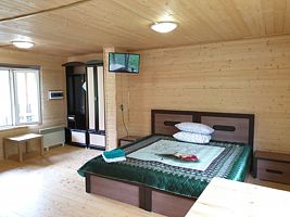 Студия с балконом и с красивым видом из окна, Гостевой дом Белый Камень, село Красноусольский