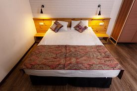 Двухместный номер Standard с балконом двуспальная кровать, Гостевой дом Лыжа, деревня Зелёная Поляна