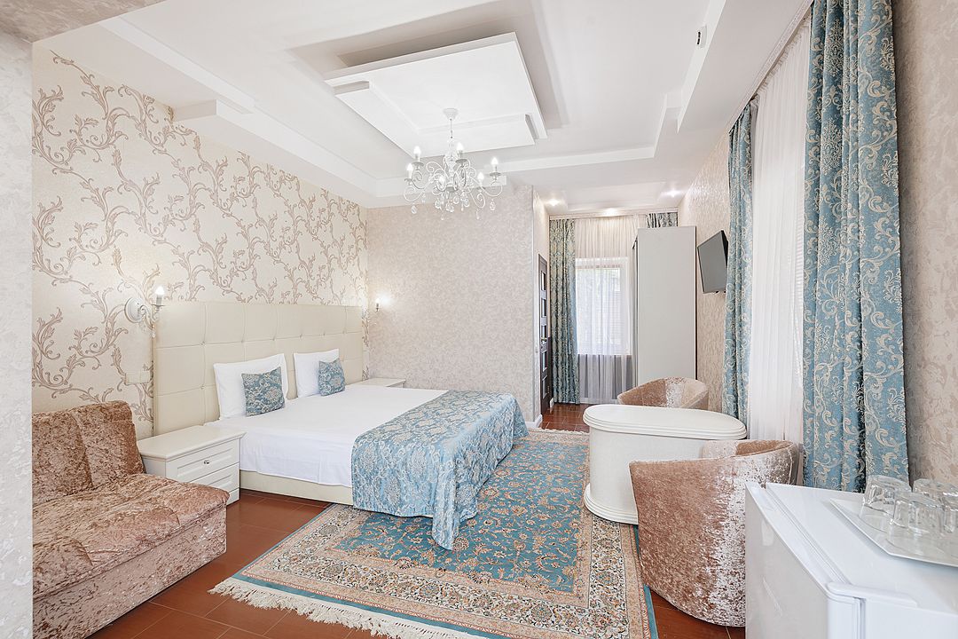 Стандартный 4-местный 1-комнатный