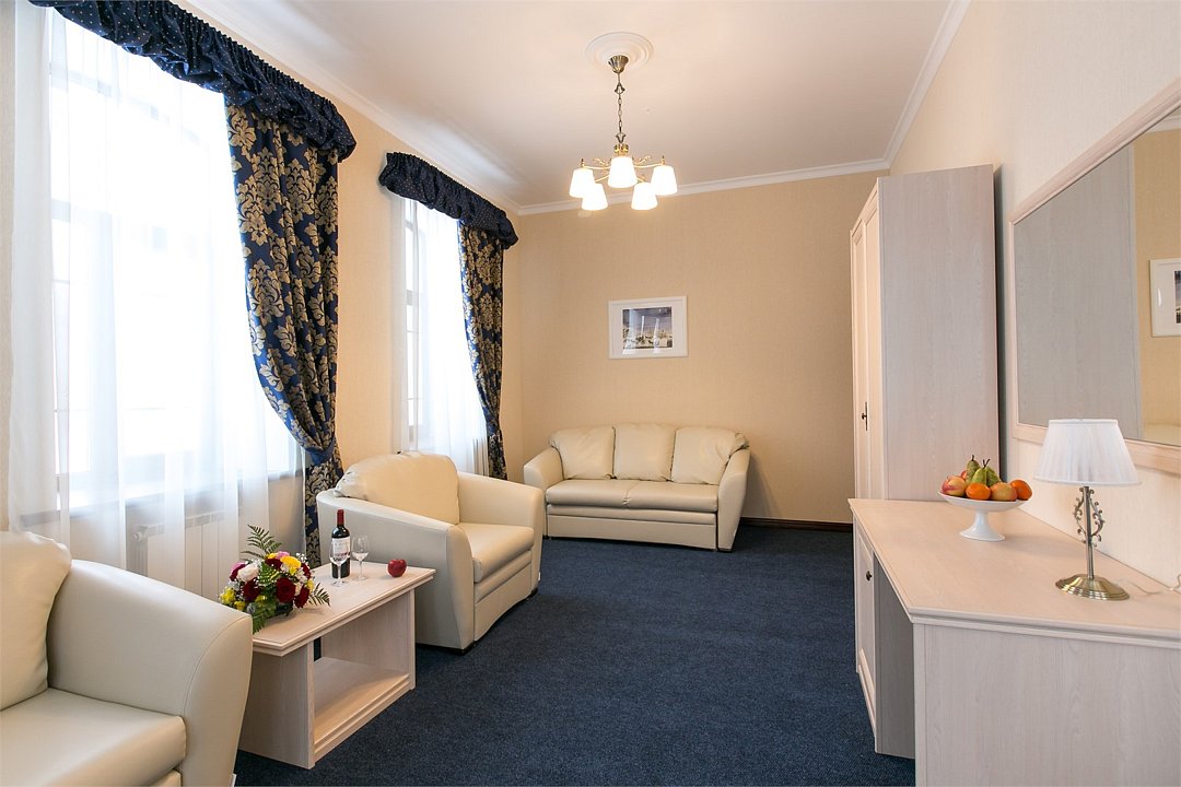 Люкс Дизайнерский 2-местный 1-комнатный (Сирена)