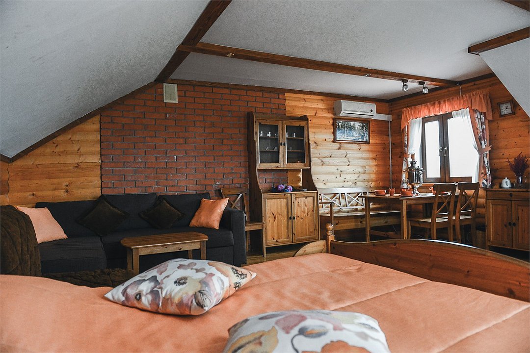 Эко-номер 5-местный 1-комнатный (в Гостевом доме)