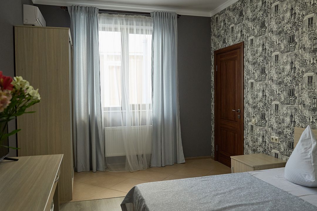 Семейный 4-местный 1-комнатный (с двухярусной кроватью)