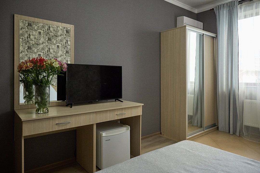 Семейный 4-местный 1-комнатный (с двухярусной кроватью)