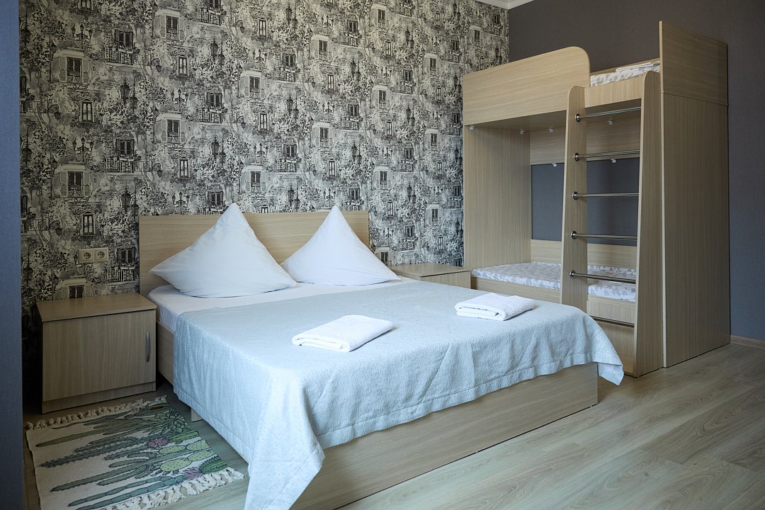 Семейный Улучшенный  4-местный 1-комнатный