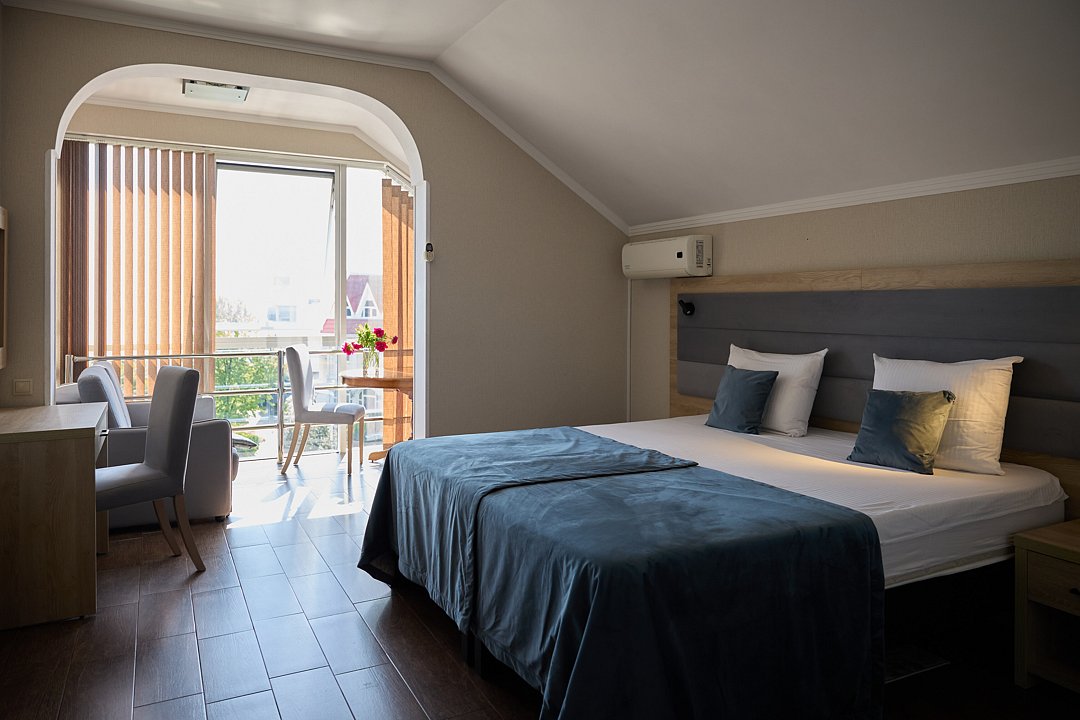 Стандартный 2-местный 1-комнатный (с видом на море)