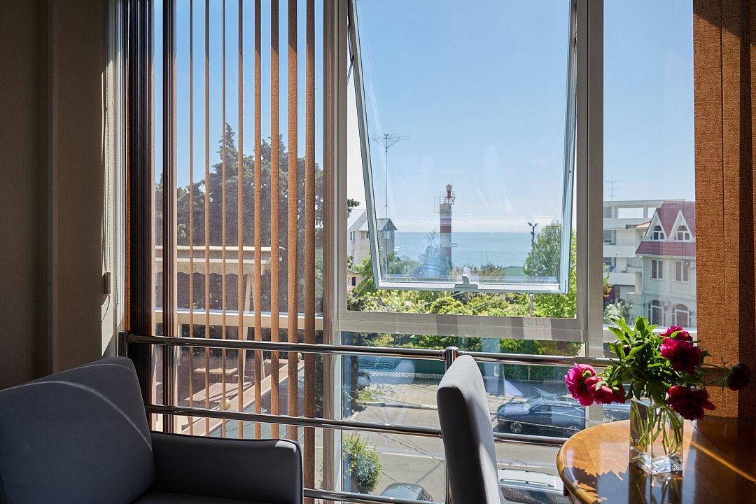 Стандартный 2-местный 1-комнатный (с видом на море)