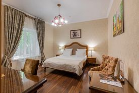 Двухместный номер Classic №3 c 1 комнатой с красивым видом из окна двуспальная кровать, База отдыха Лель, Уфа