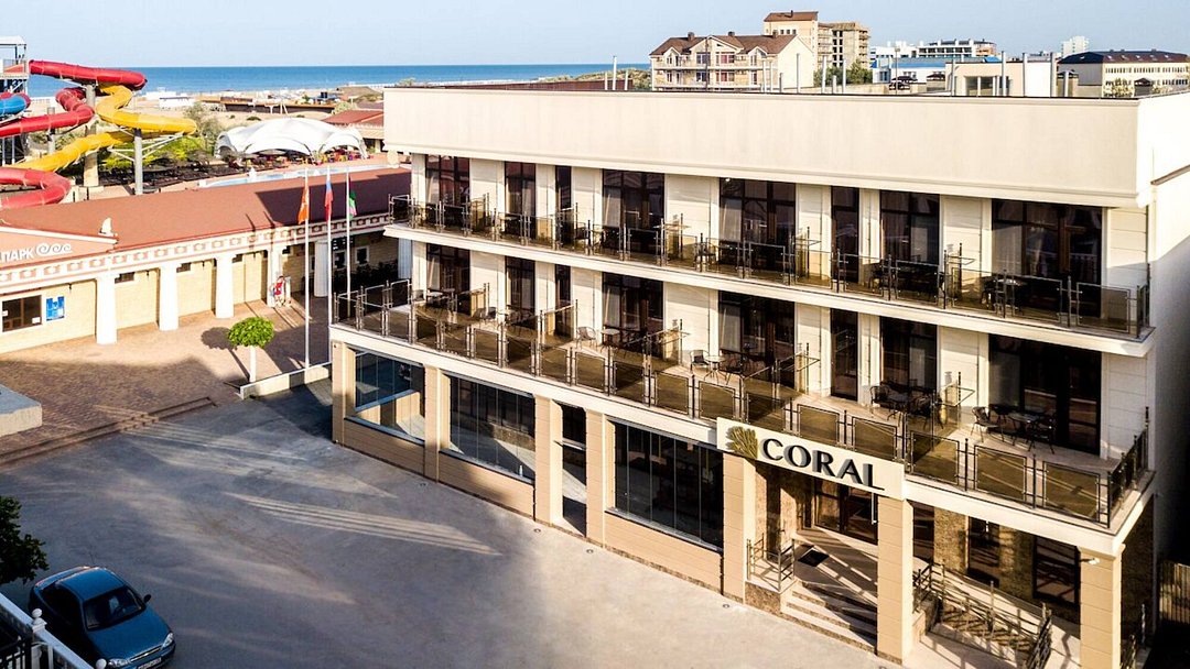 Отель Coral (Витязево), Краснодарский край, Витязево Анапа Анапская Благовещенская село Сукко Джемете Витязево Джигинка Супсех