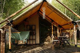 Глемпинг Ганеша ( с чаном ), Глэмпинг Горьковский Чан, Городецкий район