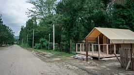 Четырёхместное шале с красивым видом из окна, Глэмпинг  Инал, Бухта Инал