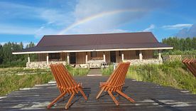 Дом у озера (полностью), База отдыха Извозки, Гагаринский