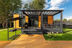 Коттедж с двумя спальнями и баней, База отдыха Opushka House Новожилово, поселок Сосново